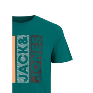 ΠΑΙΔΙΚΗ ΜΠΛΟΥΖΑ T-SHIRT 90' JACK AND JONES JUNIOR ΠΡΑΣΙΝΟ ΑΓΟΡΙ 12224229