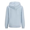 ΠΑΙΔΙΚΟ ΦΟΥΤΕΡ ΜΕ ΚΟΥΚΟΥΛΑ ΜΟΝΟΧΡΩΜΟ JACK AND JONES JUNIOR ΓΑΛΑΖΙΟ ΑΓΟΡΙ 12250531