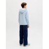 ΠΑΙΔΙΚΟ ΦΟΥΤΕΡ ΜΕ ΚΟΥΚΟΥΛΑ ΜΟΝΟΧΡΩΜΟ JACK AND JONES JUNIOR ΓΑΛΑΖΙΟ ΑΓΟΡΙ 12250531