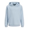 ΠΑΙΔΙΚΟ ΦΟΥΤΕΡ ΜΕ ΚΟΥΚΟΥΛΑ ΜΟΝΟΧΡΩΜΟ JACK AND JONES JUNIOR ΓΑΛΑΖΙΟ ΑΓΟΡΙ 12250531