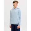 ΠΑΙΔΙΚΟ ΦΟΥΤΕΡ ΜΕ ΚΟΥΚΟΥΛΑ ΜΟΝΟΧΡΩΜΟ JACK AND JONES JUNIOR ΓΑΛΑΖΙΟ ΑΓΟΡΙ 12250531