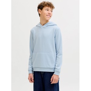 ΠΑΙΔΙΚΟ ΦΟΥΤΕΡ ΜΕ ΚΟΥΚΟΥΛΑ ΜΟΝΟΧΡΩΜΟ JACK AND JONES JUNIOR ΓΑΛΑΖΙΟ ΑΓΟΡΙ 12250531