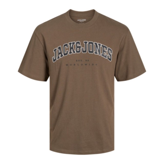 ΠΑΙΔΙΚΗ ΜΠΛΟΥΖΑ T-SHIRT COLLEGE LETTERS JACK AND JONES JUNIOR ΚΑΦΕ 12258924