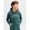 ΠΑΙΔΙΚΟ ΦΟΥΤΕΡ ΜΕ ΚΟΥΚΟΥΛΑ ΚΑΙ ΤΣΕΠΕΣ COLLEGE LETTERS JACK AND JONES JUNIOR ΠΕΤΡΟΛ ΑΓΟΡΙ 12259564