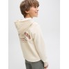 ΠΑΙΔΙΚΟ ΦΟΥΤΕΡ ΜΕ ΚΟΥΚΟΥΛΑ BACK PRINT DENIM CREW JACK AND JONES JUNIOR ΜΠΕΖ ΑΓΟΡΙ 12269303