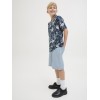 ΠΑΙΔΙΚΗ ΒΕΡΜΟΥΔΑ JEANS RELAXED FIT  JACK AND JONES JUNIOR ΓΑΛΑΖΙΟ ΑΓΟΡΙ 12269737