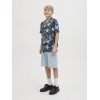 ΠΑΙΔΙΚΗ ΒΕΡΜΟΥΔΑ JEANS RELAXED FIT  JACK AND JONES JUNIOR ΓΑΛΑΖΙΟ ΑΓΟΡΙ 12269737