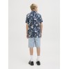ΠΑΙΔΙΚΗ ΒΕΡΜΟΥΔΑ JEANS RELAXED FIT  JACK AND JONES JUNIOR ΓΑΛΑΖΙΟ ΑΓΟΡΙ 12269737