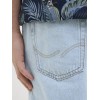 ΠΑΙΔΙΚΗ ΒΕΡΜΟΥΔΑ JEANS RELAXED FIT  JACK AND JONES JUNIOR ΓΑΛΑΖΙΟ ΑΓΟΡΙ 12269737