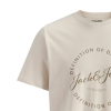 ΠΑΙΔΙΚΗ ΜΠΛΟΥΖΑ T-SHIRT DENIM JACK AND JONES JUNIOR ΜΠΕΖ ΑΓΟΡΙ 12289115