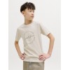 ΠΑΙΔΙΚΗ ΜΠΛΟΥΖΑ T-SHIRT DENIM JACK AND JONES JUNIOR ΜΠΕΖ ΑΓΟΡΙ 12289115