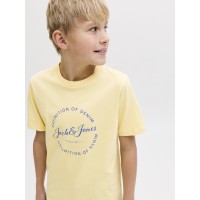 ΠΑΙΔΙΚΗ ΜΠΛΟΥΖΑ T-SHIRT DENIM JACK AND JONES JUNIOR ΚΙΤΡΙΝΟ ΑΓΟΡΙ 12289115