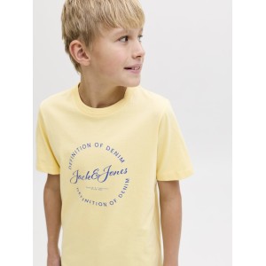 ΠΑΙΔΙΚΗ ΜΠΛΟΥΖΑ T-SHIRT DENIM JACK AND JONES JUNIOR ΚΙΤΡΙΝΟ ΑΓΟΡΙ 12289115