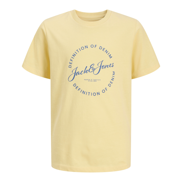 ΠΑΙΔΙΚΗ ΜΠΛΟΥΖΑ T-SHIRT DENIM JACK AND JONES JUNIOR ΚΙΤΡΙΝΟ ΑΓΟΡΙ 12289115