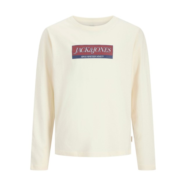 ΠΑΙΔΙΚΗ ΜΠΛΟΥΖΑ ΜΑΚΡΥΜΑΝΙΚΗ BASIC JACK AND JONES JUNIOR ΕΚΡΟΥ ΑΓΟΡΙ 12289280