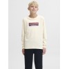 ΠΑΙΔΙΚΗ ΜΠΛΟΥΖΑ ΜΑΚΡΥΜΑΝΙΚΗ BASIC JACK AND JONES JUNIOR ΕΚΡΟΥ ΑΓΟΡΙ 12289280