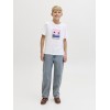 ΠΑΙΔΙΚΗ ΜΠΛΟΥΖΑ T-SHIRT SUNSET JACK AND JONES JUNIOR ΑΣΠΡΟ ΑΓΟΡΙ 12289932
