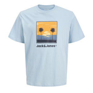 ΠΑΙΔΙΚΗ ΜΠΛΟΥΖΑ T-SHIRT SUNSET JACK AND JONES JUNIOR ΓΑΛΑΖΙΟ ΑΓΟΡΙ 12289932