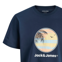 ΠΑΙΔΙΚΗ ΜΠΛΟΥΖΑ T-SHIRT SUNSET JACK AND JONES JUNIOR ΜΠΛΕ ΑΓΟΡΙ 12289933