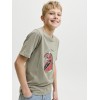 ΠΑΙΔΙΚΗ ΜΠΛΟΥΖΑ T-SHIRT SKULL ON THE BEACH JACK AND JONES JUNIOR ΧΑΚΙ ΑΓΟΡΙ 12289939