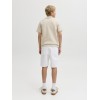 ΠΑΙΔΙΚΗ ΒΕΡΜΟΥΔΑ JEAN JACK AND JONES JUNIOR ΑΣΠΡΟ ΑΓΟΡΙ 12291035