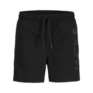 ΠΑΙΔΙΚΟ ΜΑΓΙΟ WAVE LOGO JACK AND JONES JUNIOR ΜΑΥΡΟ ΑΓΟΡΙ 12291893