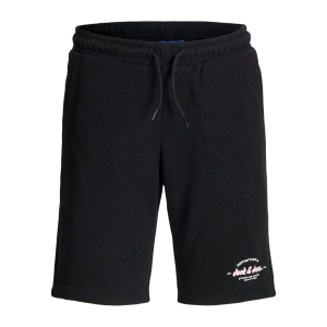 ΠΑΙΔΙΚΗ ΒΕΡΜΟΥΔΑ ΑΘΛΗΤΙΚΗ BASIC JACK AND JONES JUNIOR ΜΑΥΡΟ ΑΓΟΡΙ 12292137