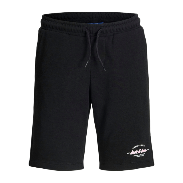 ΠΑΙΔΙΚΗ ΒΕΡΜΟΥΔΑ ΑΘΛΗΤΙΚΗ BASIC JACK AND JONES JUNIOR ΜΑΥΡΟ ΑΓΟΡΙ 12292137