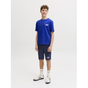 ΠΑΙΔΙΚΗ ΒΕΡΜΟΥΔΑ ΑΘΛΗΤΙΚΗ BASIC JACK AND JONES JUNIOR ΜΠΛΕ ΑΓΟΡΙ 12292137