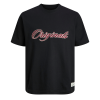 ΠΑΙΔΙΚΗ ΜΠΛΟΥΖΑ T-SHIRT ORIGINALS JACK AND JONES JUNIOR ΜΑΥΡΟ 12293118
