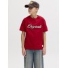 ΠΑΙΔΙΚΗ ΜΠΛΟΥΖΑ T-SHIRT ORIGINALS JACK AND JONES JUNIOR ΚΟΚΚΙΝΟ 12293118