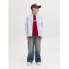 ΠΑΙΔΙΚΗ ΜΠΛΟΥΖΑ T-SHIRT ORIGINALS JACK AND JONES JUNIOR ΚΟΚΚΙΝΟ 12293118
