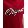 ΠΑΙΔΙΚΗ ΜΠΛΟΥΖΑ T-SHIRT ORIGINALS JACK AND JONES JUNIOR ΚΟΚΚΙΝΟ 12293118
