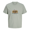 ΠΑΙΔΙΚΗ ΜΠΛΟΥΖΑ T-SHIRT SKULL IN FLOWERS JACK AND JONES JUNIOR ΠΡΑΣΙΝΟ ΑΓΟΡΙ 12293680