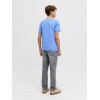 ΠΑΙΔΙΚΗ ΜΠΛΟΥΖΑ T-SHIRT SKULL LOVE JACK AND JONES JUNIOR ΓΑΛΑΖΙΟ ΑΓΟΡΙ 12293680