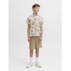 ΠΑΙΔΙΚΟ ΠΟΥΚΑΜΙΣΟ KONTOMANIKO FLORAL JACK AND JONES JUNIOR ΜΠΕΖ ΑΓΟΡΙ 12293813