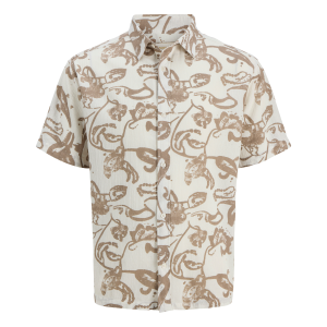 ΠΑΙΔΙΚΟ ΠΟΥΚΑΜΙΣΟ KONTOMANIKO FLORAL JACK AND JONES JUNIOR ΜΠΕΖ ΑΓΟΡΙ 12293813