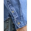 ΠΑΙΔΙΚΟ ΠΟΥΚΑΜΙΣΟ ΜΑΚΡΥΜΑΝΙΚΟ ΤΖΙΝ JACK AND JONES JUNIOR ΜΠΛΕ ΑΓΟΡΙ 12294475
