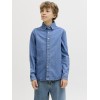 ΠΑΙΔΙΚΟ ΠΟΥΚΑΜΙΣΟ ΜΑΚΡΥΜΑΝΙΚΟ ΤΖΙΝ JACK AND JONES JUNIOR ΜΠΛΕ ΑΓΟΡΙ 12294475