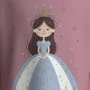 ΠΑΙΔΙΚΗ ΜΠΛΟΥΖΑ ΜΑΚΡΥΜΑΝΙΚΗ PRINCESS NAME IT ΡΟΖ ΚΟΡΙΤΣΙ 13224958