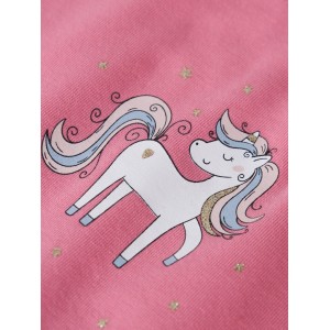 ΠΑΙΔΙΚΗ ΜΠΛΟΥΖΑ ΜΑΚΡΥΜΑΝΙΚΗ UNICORN NAME IT ΦΟΥΞΙΑ ΚΟΡΙΤΣΙ 13224958