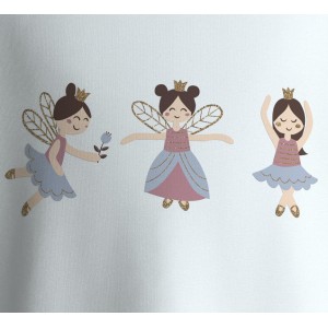 ΠΑΙΔΙΚΗ ΜΠΛΟΥΖΑ ΜΑΚΡΥΜΑΝΙΚΗ FAIRIES NAME IT ΑΣΠΡΟ ΚΟΡΙΤΣΙ 13224958