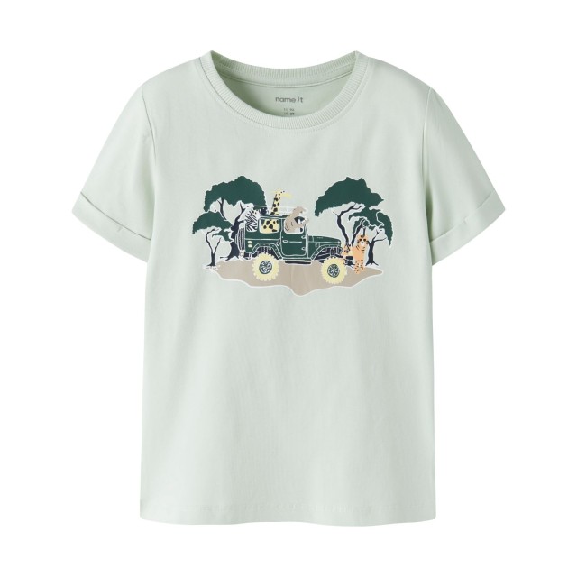 ΠΑΙΔΙΚΗ ΜΠΛΟΥΖΑ T-SHIRT JEEP NAME IT ΠΡΑΣΙΝΟ ΑΓΟΡΙ 13227488