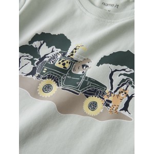 ΠΑΙΔΙΚΗ ΜΠΛΟΥΖΑ T-SHIRT JEEP NAME IT ΠΡΑΣΙΝΟ ΑΓΟΡΙ 13227488
