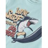 ΠΑΙΔΙΚΗ ΜΠΛΟΥΖΑ T-SHIRT SURF NAME IT ΓΑΛΑΖΙΟ ΑΓΟΡΙ 13228225