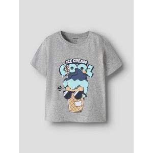 ΠΑΙΔΙΚΗ ΜΠΛΟΥΖΑ T-SHIRT ΠΑΓΩΤΟ NAME IT ΓΚΡΙ ΑΓΟΡΙ 13228225