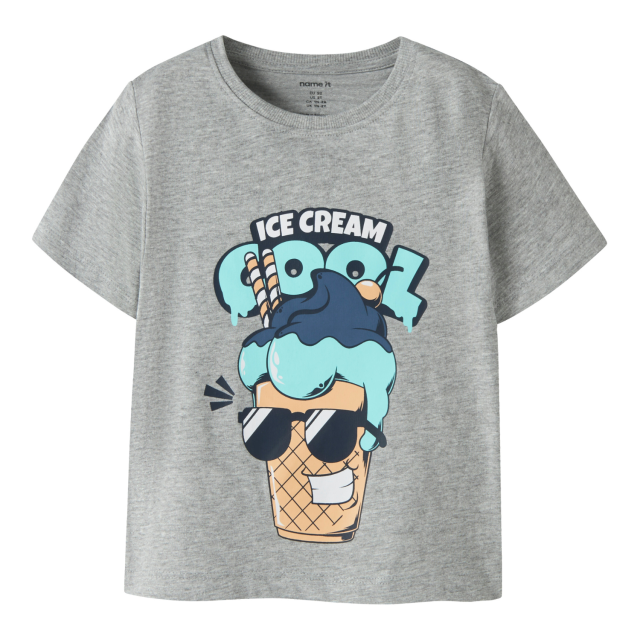 ΠΑΙΔΙΚΗ ΜΠΛΟΥΖΑ T-SHIRT ΠΑΓΩΤΟ NAME IT ΓΚΡΙ ΑΓΟΡΙ 13228225