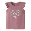 ΠΑΙΔΙΚΗ ΜΠΛΟΥΖΑ T-SHIRT HEART OF FLOWERS ΝΑΜΕ ΙΤ ΡΟΖ ΚΟΡΙΤΣΙ 13230227