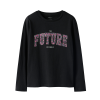 ΠΑΙΔΙΚΗ ΜΠΛΟΥΖΑ ΜΑΚΡΥΜΑΝΙΚΗ FUTURE IS FEMALE NAME IT ΜΑΥΡΟ ΚΟΡΙΤΣΙ 13244716