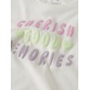 ΠΑΙΔΙΚΗ ΜΠΛΟΥΖΑ T-SHIRT CHERISH ΝΑΜΕ ΙΤ ΑΣΠΡΟ ΚΟΡΙΤΣΙ 13251519